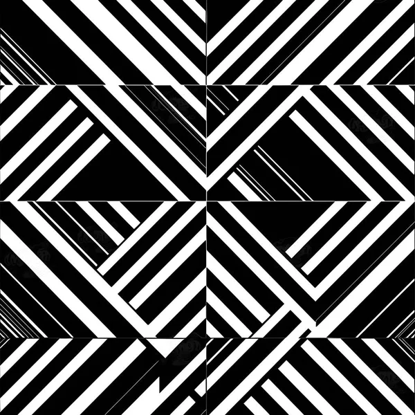 Schwarz Weiße Linie Diagonal Geometrisch Nahtlose Mustertextur Für Stoffdruck — Stockfoto