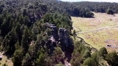 Zacatlan, Puebla 'daki Encymadas Taşları Vadisi