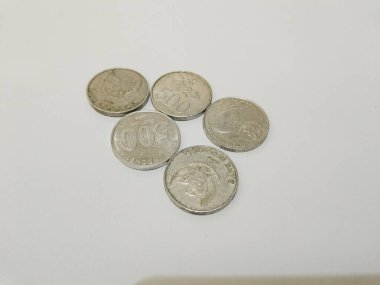 Five hundred rupiah Indonesian coin money.