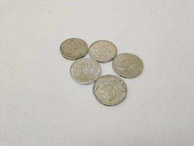 Five hundred rupiah Indonesian coin money.