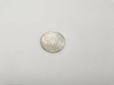 Five hundred rupiah Indonesian coin money.