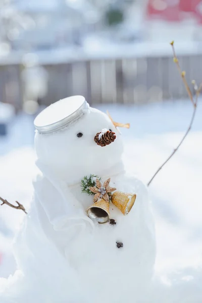 Mutlu Noeller Fotokopi Makineli Yeni Yıl Kartı Kış Mevsiminde Birçok — Stok fotoğraf