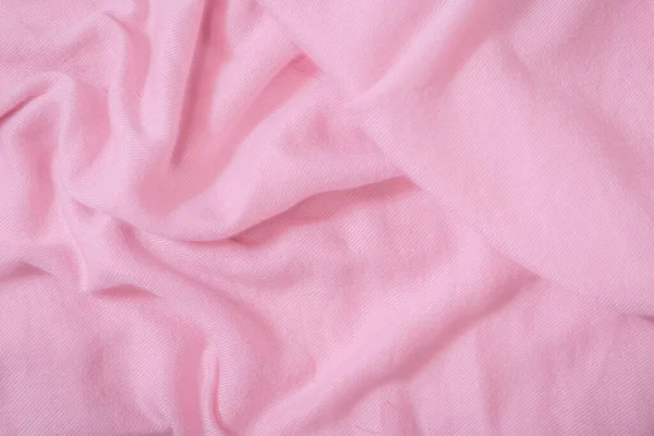 Pink Silk Fabric Background Texture — Stock Photo, Image