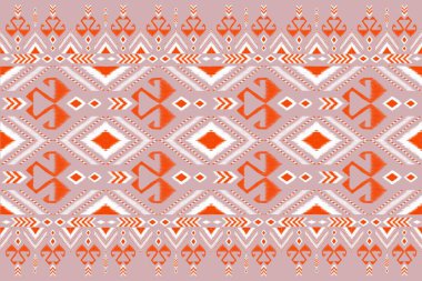 Güzel yaka nakışı. Geometrik etnik oryantal desen geleneksel olarak siyah zemin üzerinde. Soyut, illüstrasyon. Doku, kumaş, moda kadınları için tasarım, giysi, baskı,.