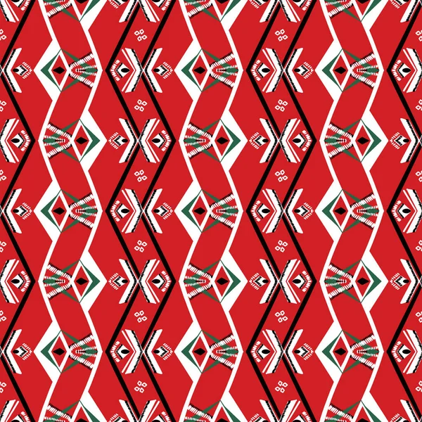Different Christmas patterns. Christmas endless texture for wallpaper, web page background, wrapping paper and more. Retro style, snowflakes, serpentine, colored lines and Nordic patterns.