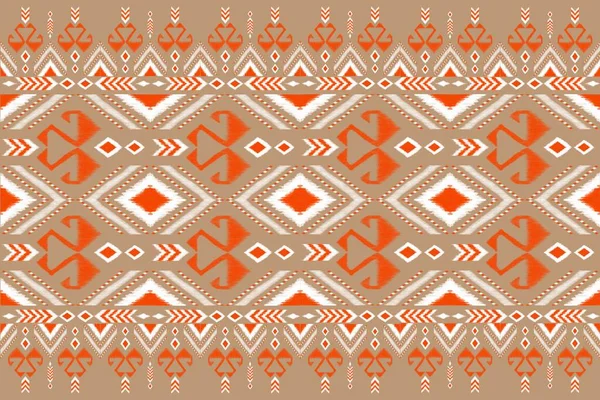 아름다운 목걸이 Geometry Ethnic Oriental Patterental Pattern Black Background Aztec — 스톡 사진