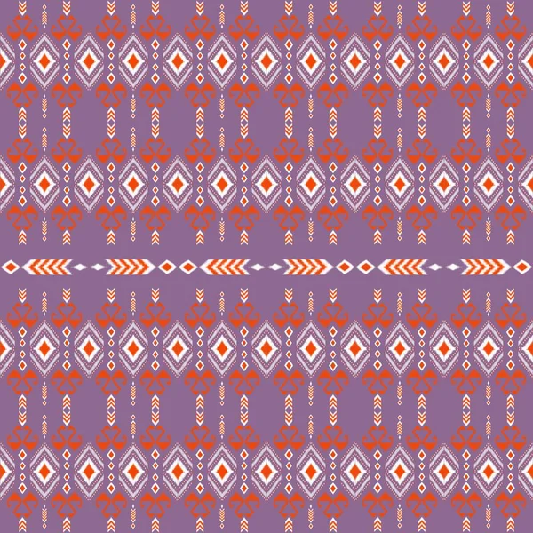아름다운 목걸이 Geometry Ethnic Oriental Patterental Pattern Black Background Aztec — 스톡 사진