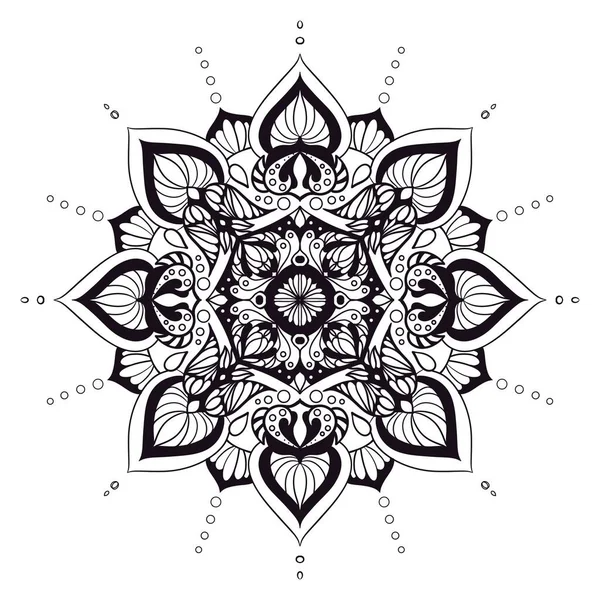 Mandalas Motif Géométrique Mandala Chaud Fleur Vie Arc Ciel Avec — Photo