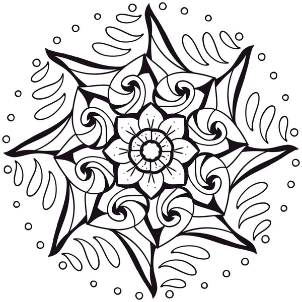 Patrón Geométrico Mandalas Mandala Caliente Flor Del Arco Iris Vida —  Fotos de Stock