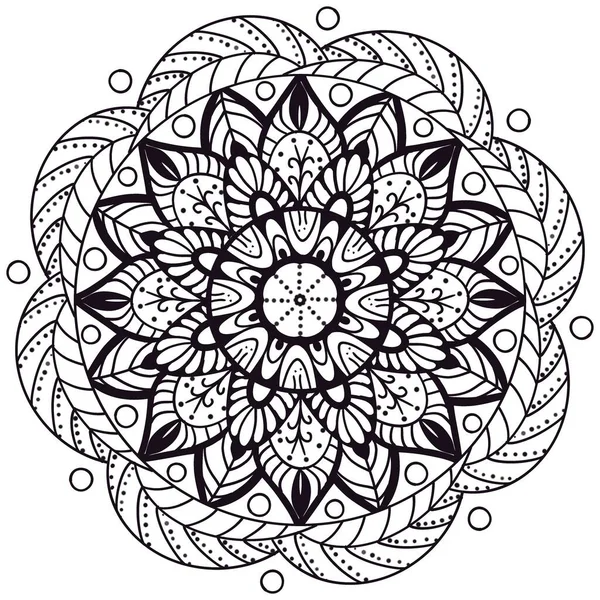 Mandalas Motif Géométrique Mandala Chaud Fleur Vie Arc Ciel Avec — Photo