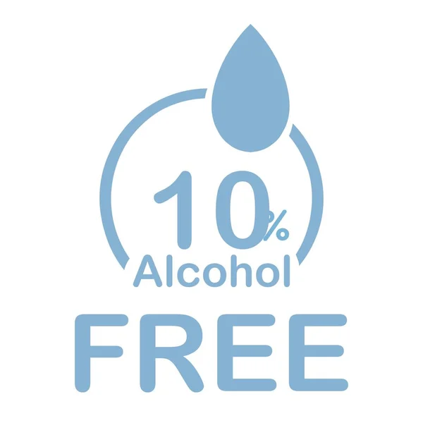 Porcentaje Alcohol Libre Fantástico Rectángulo Forma Triangular Elemento Diseño Ilustración — Foto de Stock