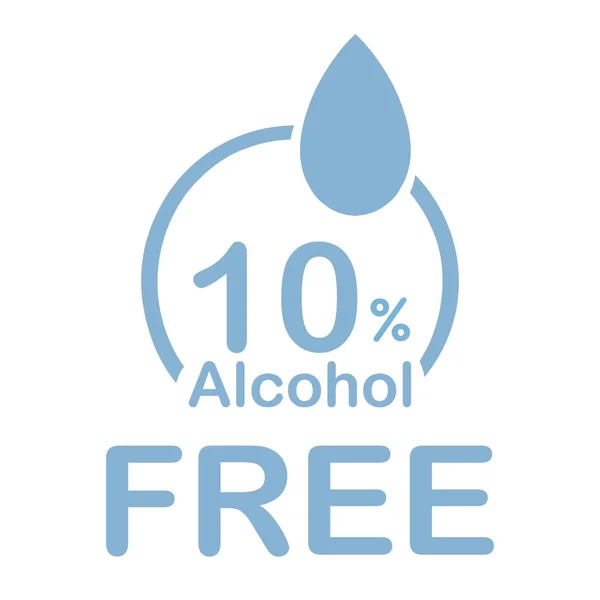 Porcentaje Alcohol Libre Fantástico Rectángulo Forma Triangular Elemento Diseño Ilustración — Foto de Stock