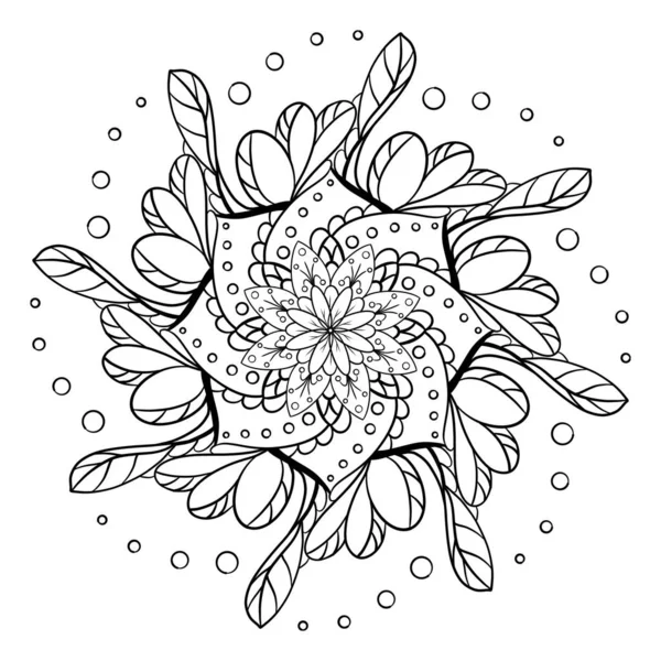 Мандаласский Геометрический Узор Теплая Мандала Радужный Цветок Жизни Лотосом Цветок — стоковое фото