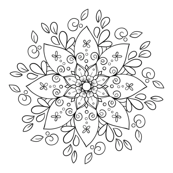Mandala Geometrisch Patroon Warm Mandala Regenboog Levensbloem Met Lotus Levensbloem — Stockfoto
