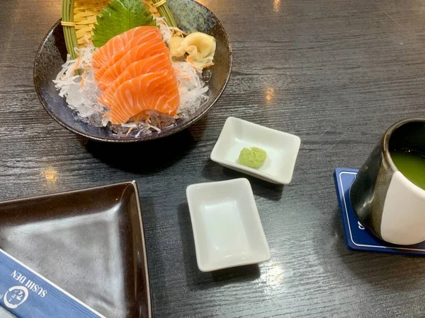 Ιαπωνικό Φαγητό Σετ Σούσι — Φωτογραφία Αρχείου