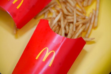 Ayutthaya,Thailand - Jan 23 2023 : McDonald's Restaurant in Ayutthaya,Thailand. McDonald's is an American hamburger and fast food restaurant chain