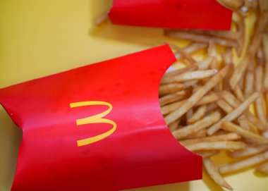 Ayutthaya,Thailand - Jan 23 2023 : McDonald's Restaurant in Ayutthaya,Thailand. McDonald's is an American hamburger and fast food restaurant chain