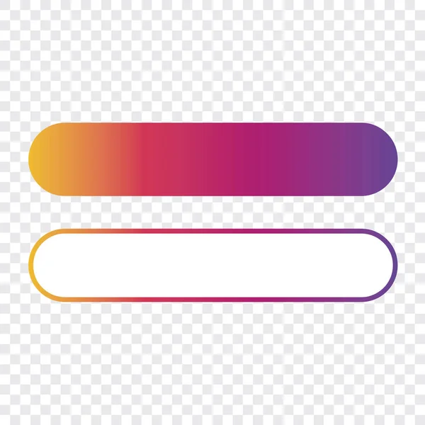 Instagram Lower Third Design Png File Editable Sígueme Instagram Template — Vector de stock