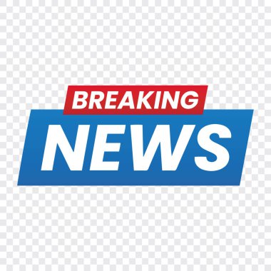 Flaş haber: Kırmızı ve mavi tasarım dosya biçimi