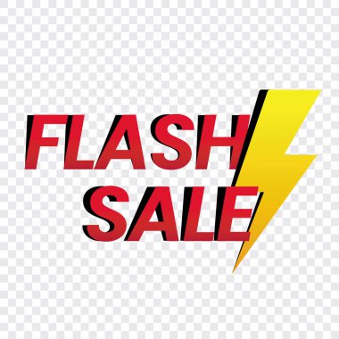 flaş satış simgesi şablonu tasarımı flaş element vektör tasarımı şablonu