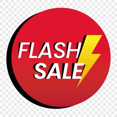 flaş satış simgesi şablonu tasarımı flaş element vektör tasarımı şablonu