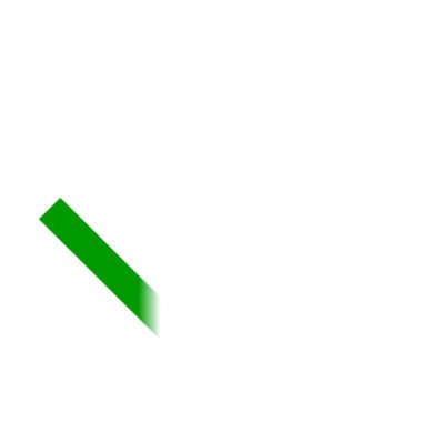 Sosyal medya ögesi için yeşil doğrulanmış animasyon görüntüsü tasarım şablonu, yeşil onay işareti