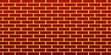 İç doku kırmızı tuğla duvar arkaplanı