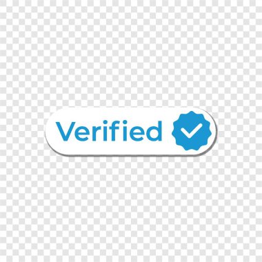 Mavi doğrulanmış sembol, Twitter onaylı tasarım şablonu