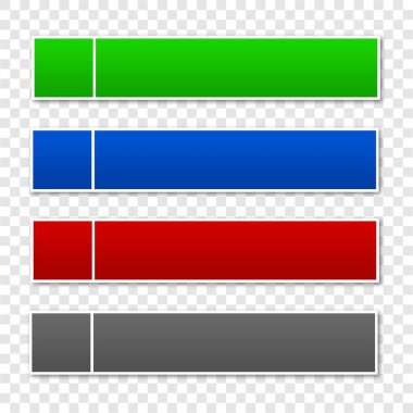 Alt üçüncü şablon tasarım vektörü, sosyal medya alt üçüncü vektör dosyası, metin kutusu çok renkli siyah metin dizaynı