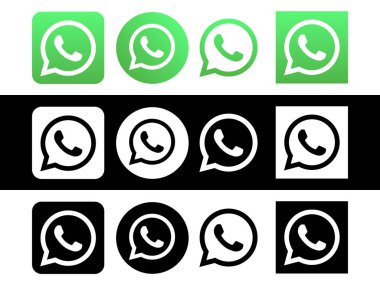 WhatsApp simgesi tasarım şablonunu ayarla 