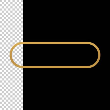 Başlık çerçevesi Lüks altın alt üçüncü siyah tasarım şablon vektörü, düşük şeffaf üçüncü altın