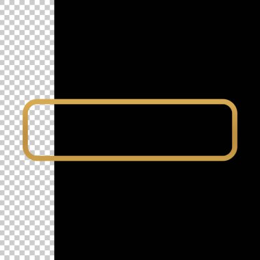 Başlık çerçevesi Lüks altın alt üçüncü siyah tasarım şablon vektörü, düşük şeffaf üçüncü altın