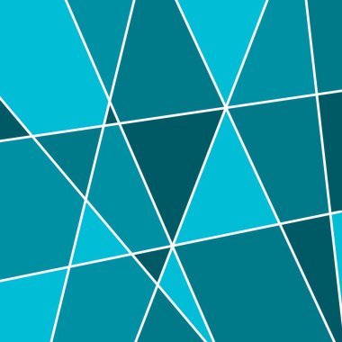 modern mavi mozaik soyut arkaplan, mavi şekil soyut arkaplan, lüks mavi arkaplan boş