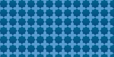 soyut, pürüzsüz geometrik arkaplan altın mavisi, etnik müslüman süslemeleri arkaplan, kusursuz tasarım şablonu olan mavi arkaplan