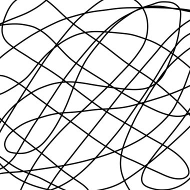 Siyah element bir dal tasarım şablonu arka planının soyut çizimi 