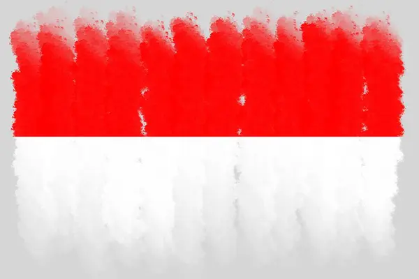 stock image indonesian flag design element background
