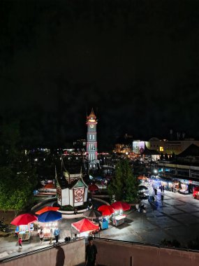 Büyük Endonezya 'da gece ışığı, Gadang Malam Hari' de reçel. 