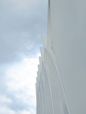 Beyaz Endonezya Camii Buliding süs mimarisi