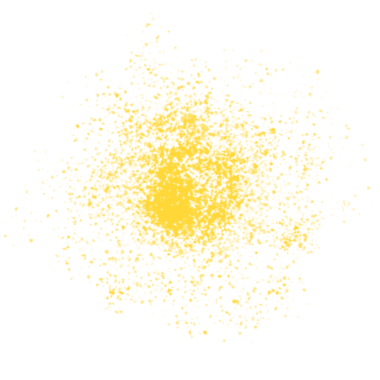 Sarı sıçrama ögesi png dosyası şeffaf tasarım sarı boya ögesi şeffaf