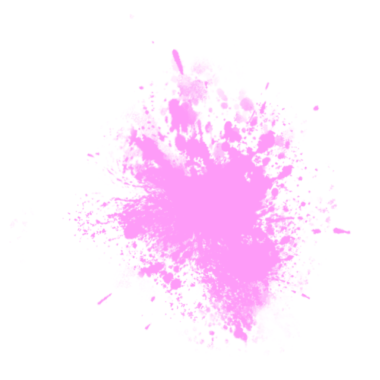 Pembe sıçrama ögesi png dosyası şeffaf tasarım pembe boya ögesi şeffaf