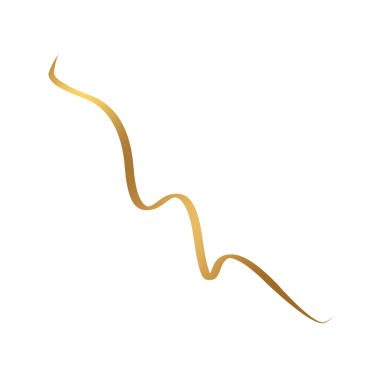 soyut dalga altın çizgisi elementi şeffaf