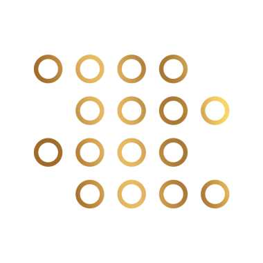 Lüks daire altın geometrik element tempate tasarımı şeffaf, altın süs tasarımı şablonu PNG dosyası