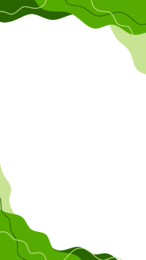 yeşil soyut şekil arkaplanı ve dalga portresi hikayesi boş