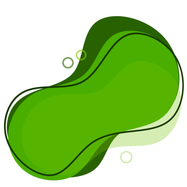 soyut yeşil sıvı şekil elementi şeffaf