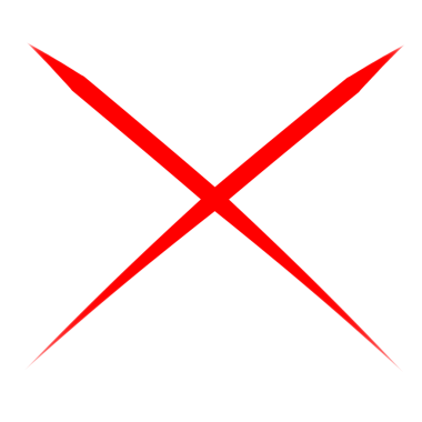 kırmızı çapraz işaret simgesi şeffaf png dosyası