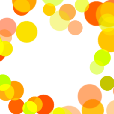 Gerçekçi çember elementi turuncu bokeh etkisi şeffaf png dosyası