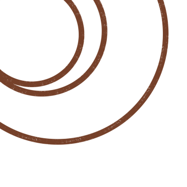 Çember element ahşap resim çerçevesi PNG şeffaf mocha mousse rengi