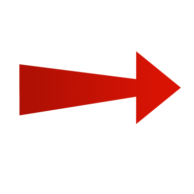 kırmızı ok işareti ögesi şeffaf şablon tasarımı