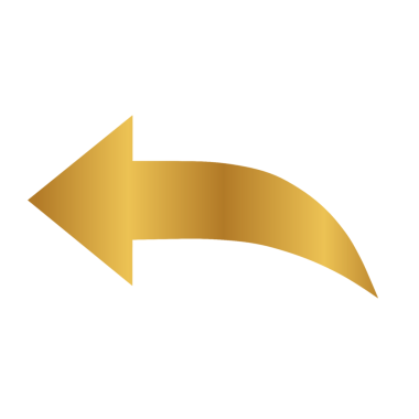 Altın ok şeffaf png ögesi