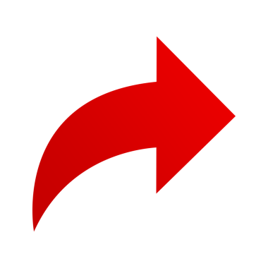 ok sembolü kırmızı tasarım transparen arkaplanını paylaş